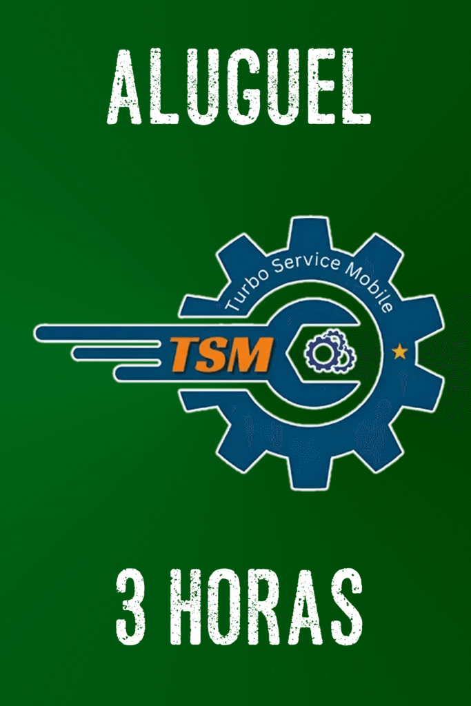 TSM TOOL – ALUGUEL POR 3 HORAS