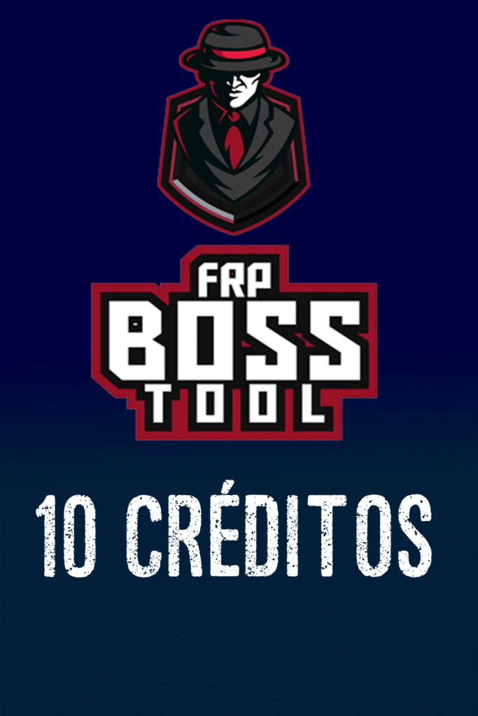 FRP BOSS TOOL – CRÉDITOS PARA USUÁRIO EXISTENTE
